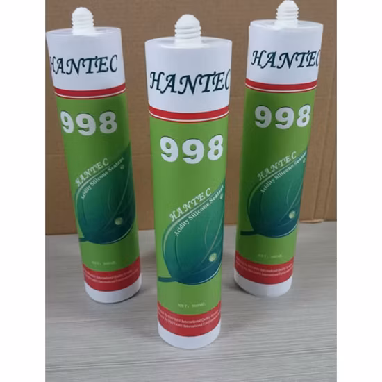 Acetic Silicone Binder for Roof Tile Curtain/Self Cartridge Strong Layer