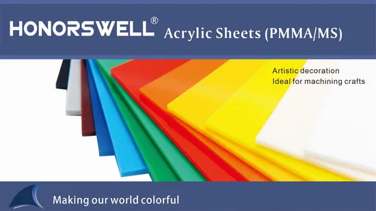 Color Customizable Interior Plexiglass Translucent Acrylic Sheet