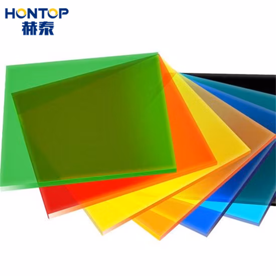 Color Customizable Interior Plexiglass Translucent Acrylic Sheet