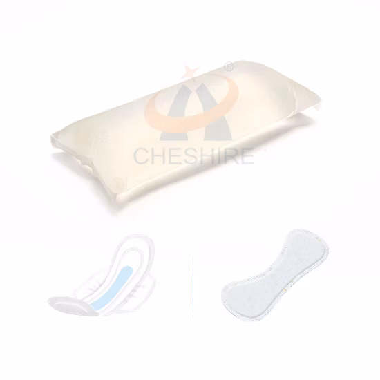 ODM Bespoke Customized Formula Disposal Feminine Lady Woman Female Sanitary Napkin Panty Liner Pad Pressure Sensitive Hot Melt Glue Adhesive Psa
