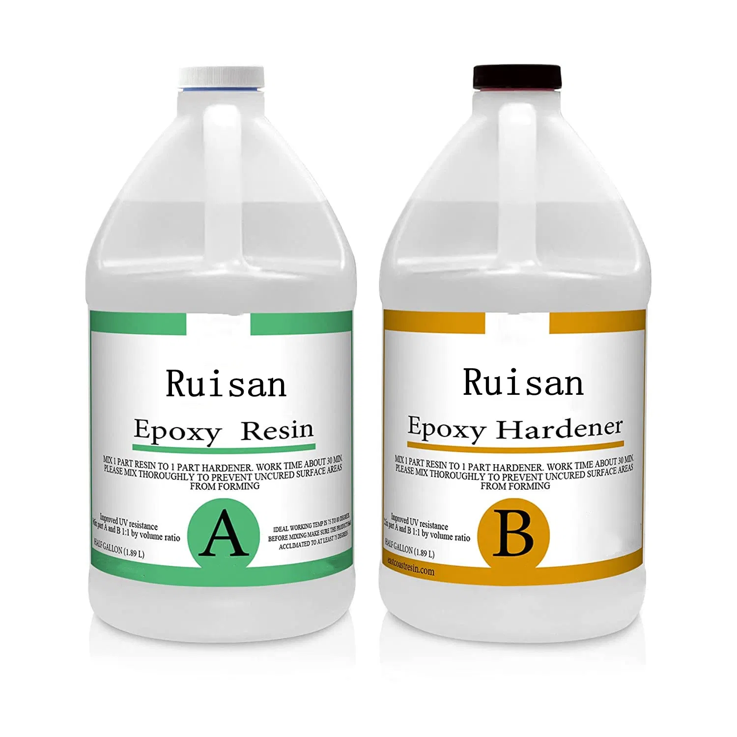 3: 1 Clear Epoxy Resin Making Coffee Solid Wood River Epoxy Table